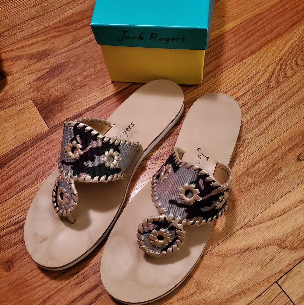 Jack Rogers captiva sandal in camo